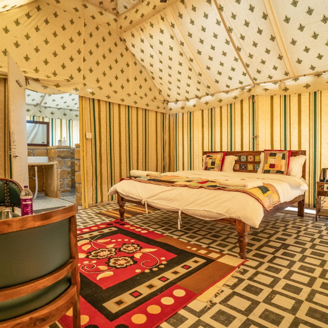 Luxurious Swiss Cottage Tent